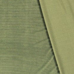 Velluto Maglia jersey Verde Mandorla a coste larghe 4,5 mm | Tessuti Lupo