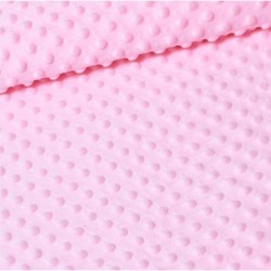 Tessuto Minky Rosa Chiaro 4€19 Pile Peluche | Tissus Loup