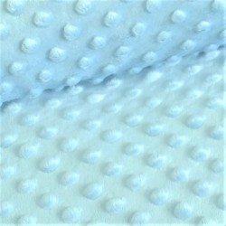 Tessuto Minky Blu Cielo | Tissus Loup