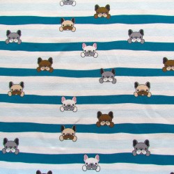 Tessuto French Terry Bulldog | Tessuti Lupo