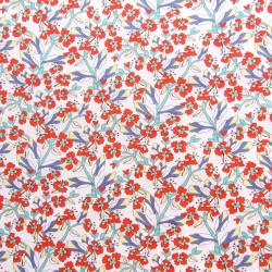 Tessuto di Cotone Liberty Fiori di Campo Bohemien | Tessuti Lupo
