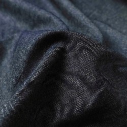 Tessuto Jeans Denim Leggero Blu Marino Cotone | Tessuti Lupo
