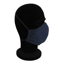 Maschera di protezione Blu Navy riutilizzabile AFNOR | Tissus Loup