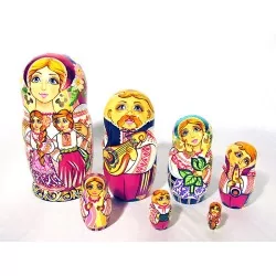Bambola russa Famiglia di...