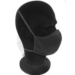 Maschera di protezione barriera design pipistrello alla moda riutilizzabile AFNOR | Tissus Loup