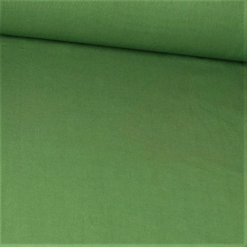 Tessuto di Cotone Verde Vescica | Tissus Loup