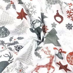 Tessuto di Cotone La Magia del Natale | Tissus Loup