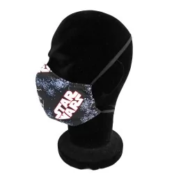 Maschera di protezione barriera Dark Vador design alla moda riutilizzabile AFNOR | Tissus Loup