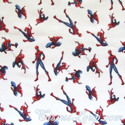 Tessuto di Cotone Spiderman | Tessuti Lupo