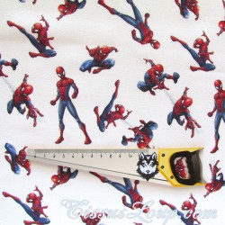 Tessuto di Cotone Spiderman | Tessuti Lupo