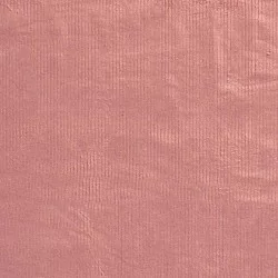 Tessuto Velluto a Coste Stretch Rosa Ballerina  larghe coste 4,5 mm | Tessuti Lupo