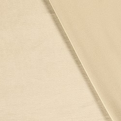 Tessuto di Velluto Jersey Cotone Beige Chiaro | Tessuti Lupo