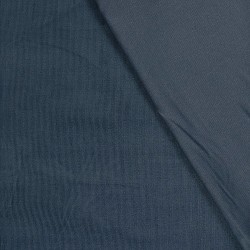 Tessuto velluto a coste leggero in cotone colore blu jeans | Tessuti Lupo