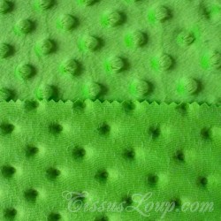Tessuto Minky Verde Pappagallo | Tessuti Lupo