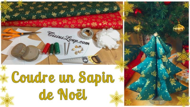 Tutorial di cucito Albero di Natale