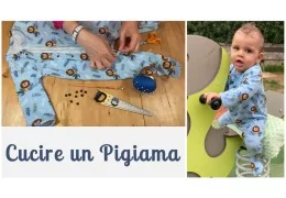 Tutorial di Cucito Pigiama Tutina per Bebè