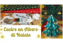 Tutorial di cucito Albero di Natale