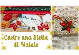 Tutorial di cucito Stella di Natale